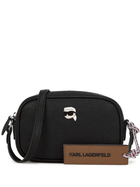 Karl Lagerfeld pebble-embellished shoulder bag