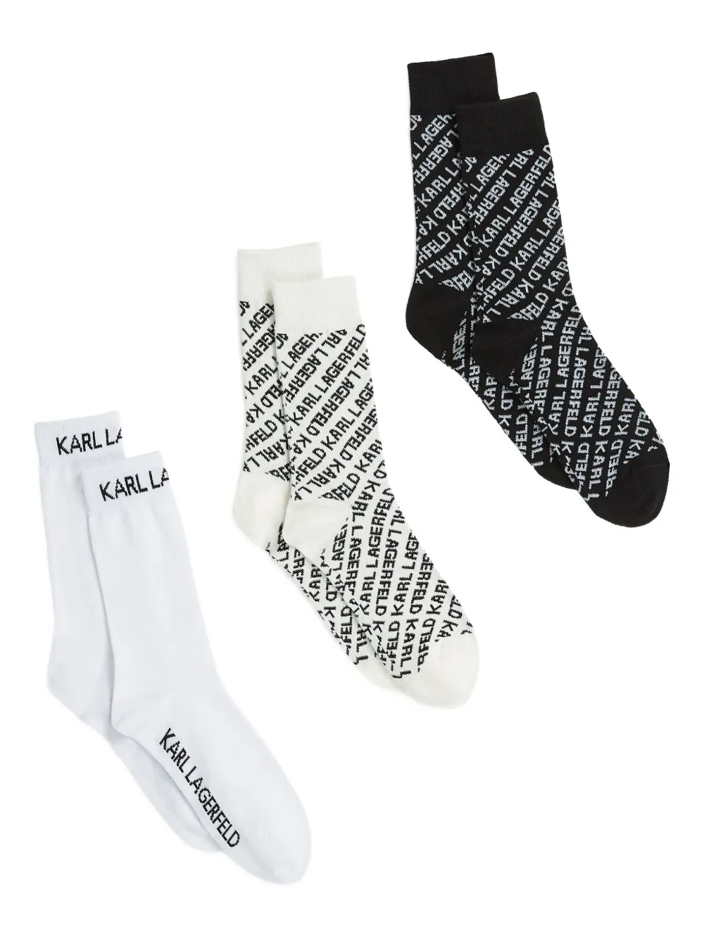 Karl Lagerfeld set de calcetines con logo (set de 3 piezas) | Image 2