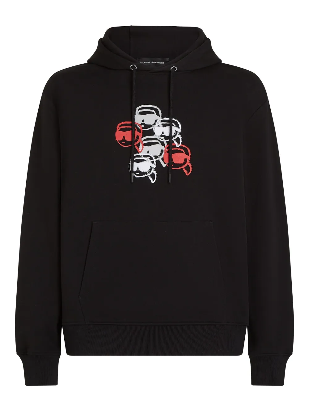 Karl Lagerfeld Ikon hoodie Zwart