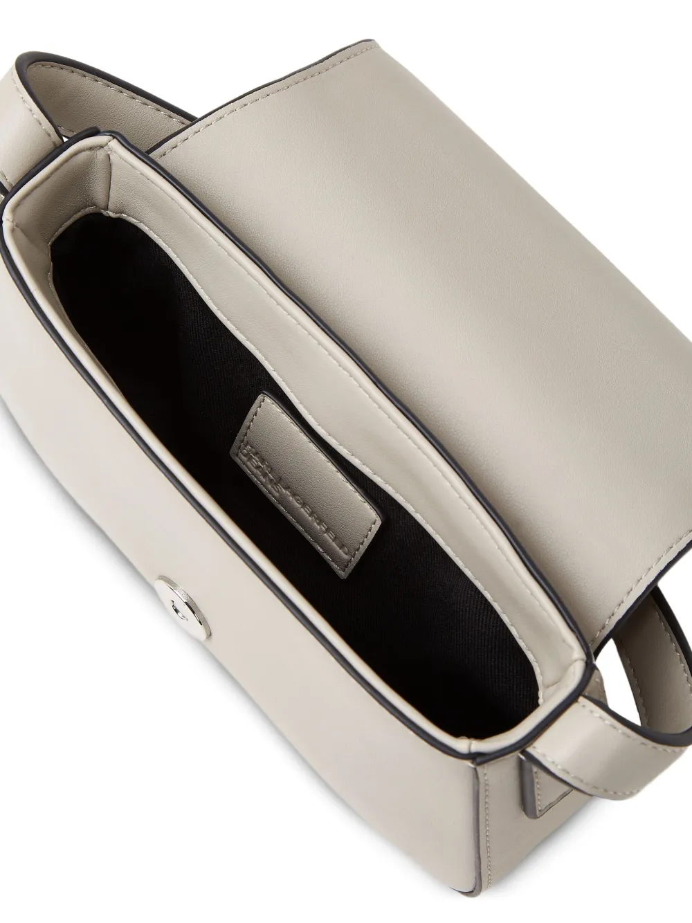 Karl Lagerfeld Jeans Crossbodytas verfraaid met studs Beige