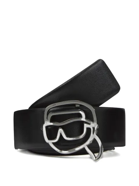 Karl Lagerfeld reversible leather belt