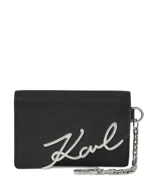 Karl Lagerfeld K/Signature chain wallet