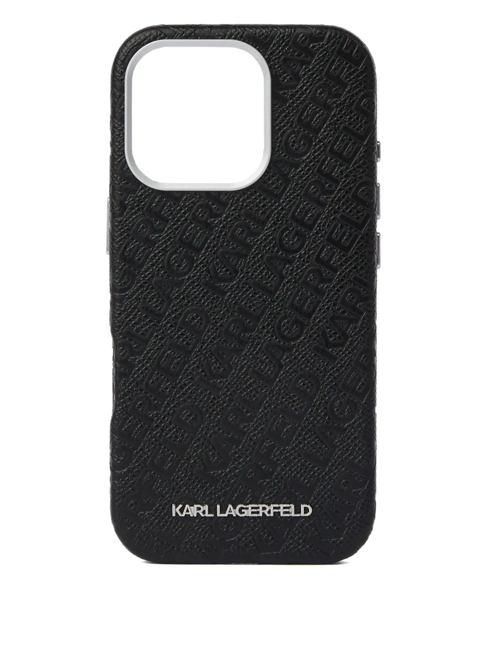 Karl Lagerfeld Capa para iPhone 16 Pro com logo | Preto | Image 1