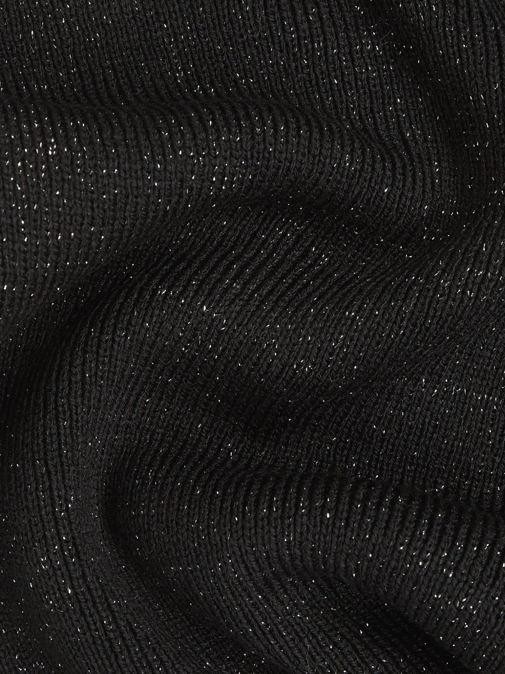 Karl Lagerfeld Sjaal met logo van stras Zwart