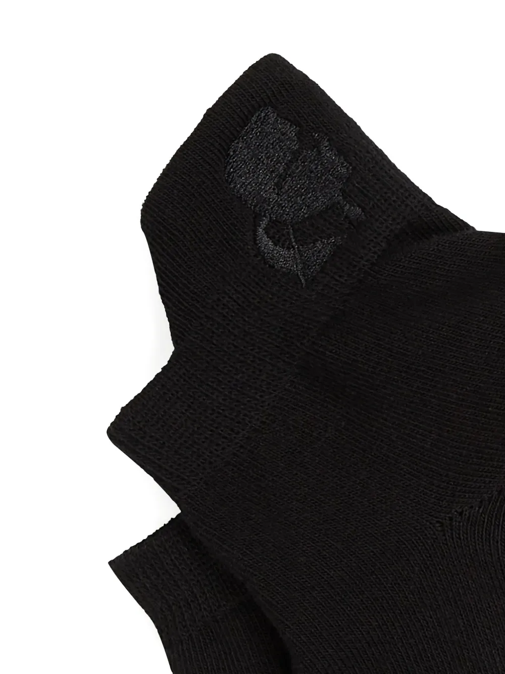 Karl Lagerfeld Vijf paar Kameo sokken met logo Zwart