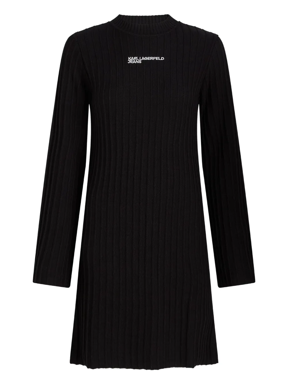 Karl Lagerfeld Jeans Abito plissettato - Nero