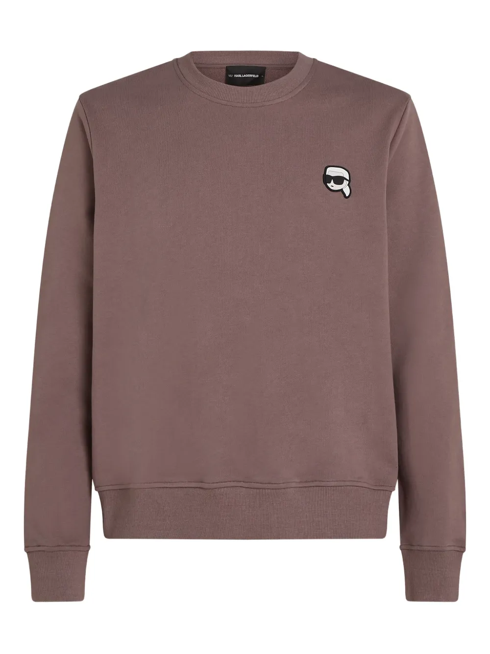 Karl Lagerfeld sudadera con parche del logo | rojo | Image 1
