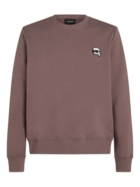 Karl Lagerfeld sudadera con parche del logo