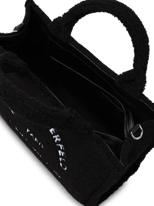 Karl Lagerfeld Rue St-Guillaume embroidered-logo Tote Bag  display picture 2