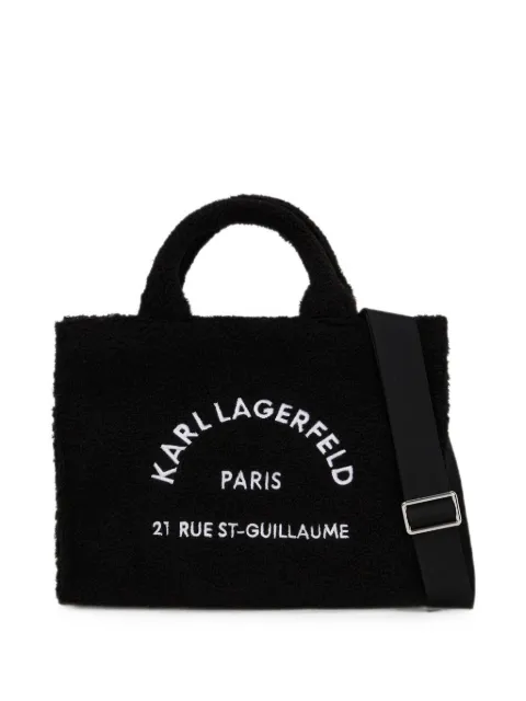 Karl Lagerfeld sac cabas Rue St-Guillaume à logo brodé