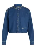 Karl Lagerfeld Jeans studded denim shirt - Blue
