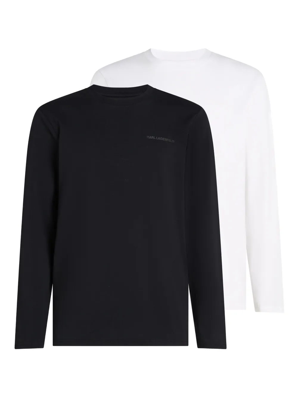 Karl Lagerfeld set de dos playeras manga larga | negro | Image 1