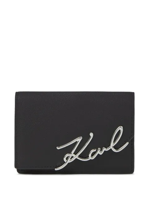 Karl Lagerfeld cartera con logo característico