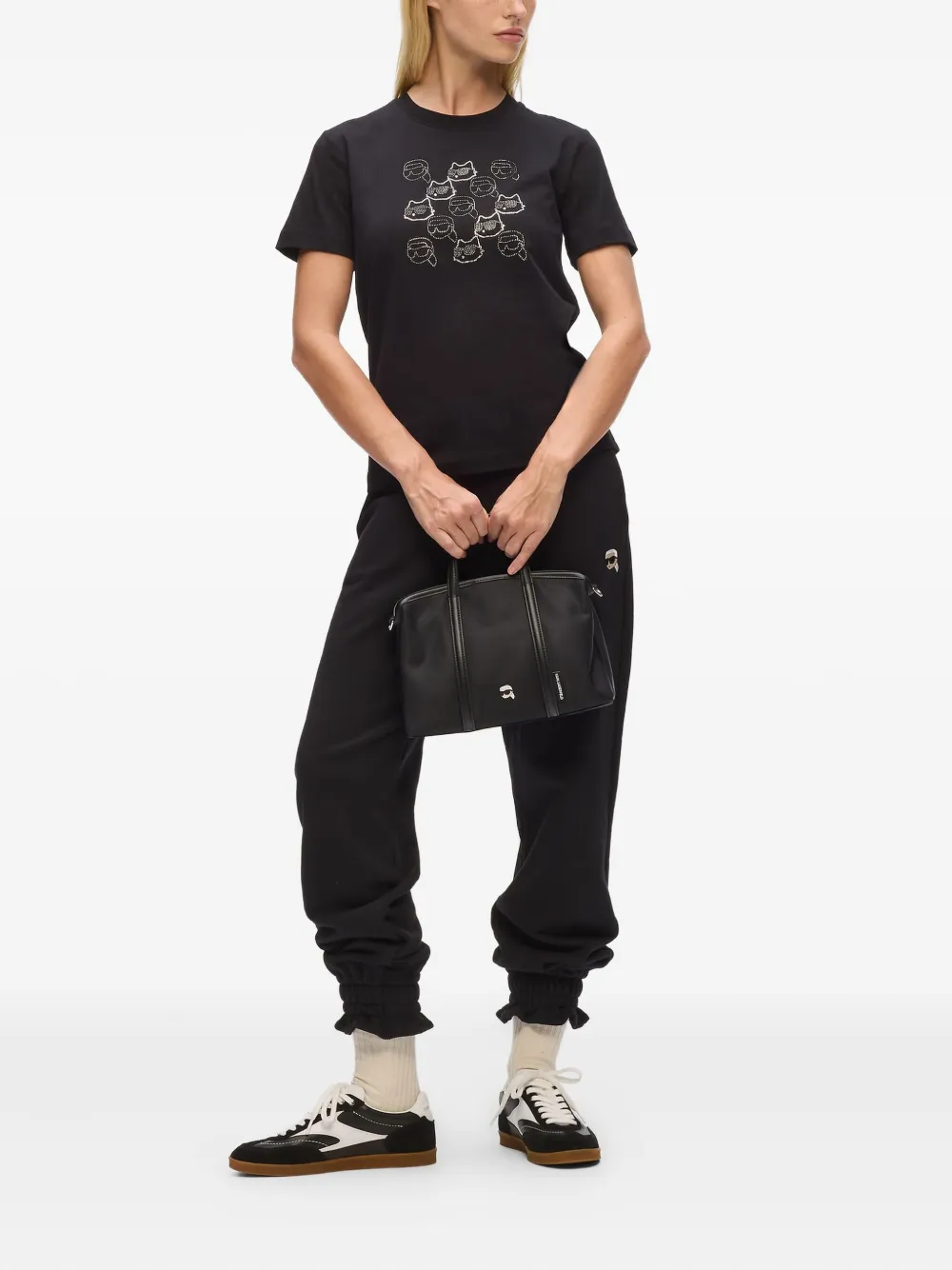 Karl Lagerfeld Kleine Ikon shopper - Zwart