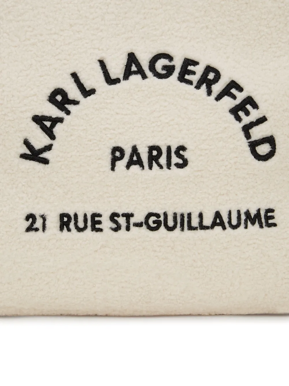 Karl Lagerfeld Goji Square medium shopper Wit