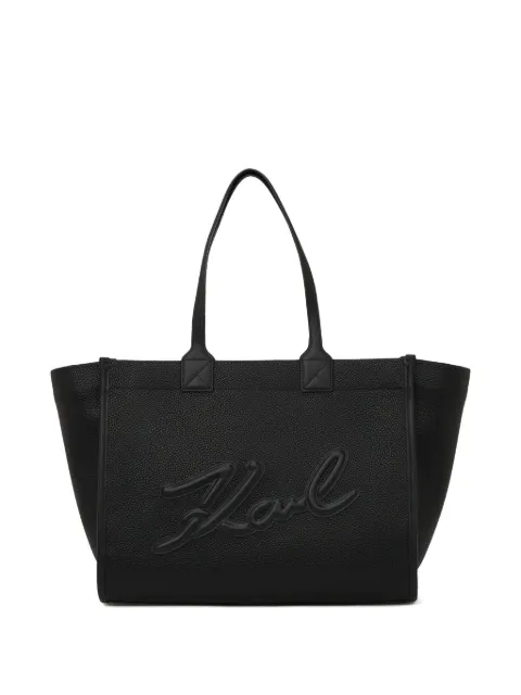 Karl Lagerfeld large K/Skuare tote bag