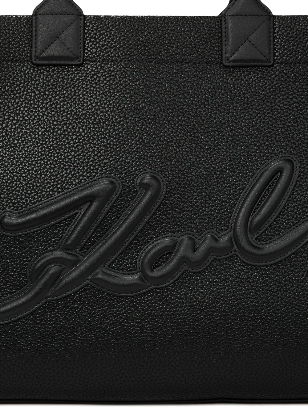 Karl Lagerfeld Grote K Skuare shopper Zwart
