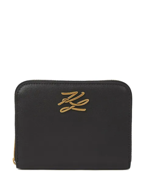 Karl Lagerfeld cartera de cierre K/Autograph mediana