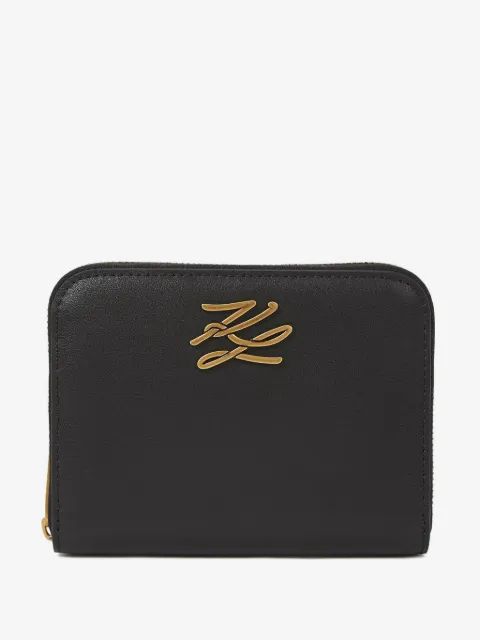 Karl Lagerfeld portefeuille zippé K/Autograph médium