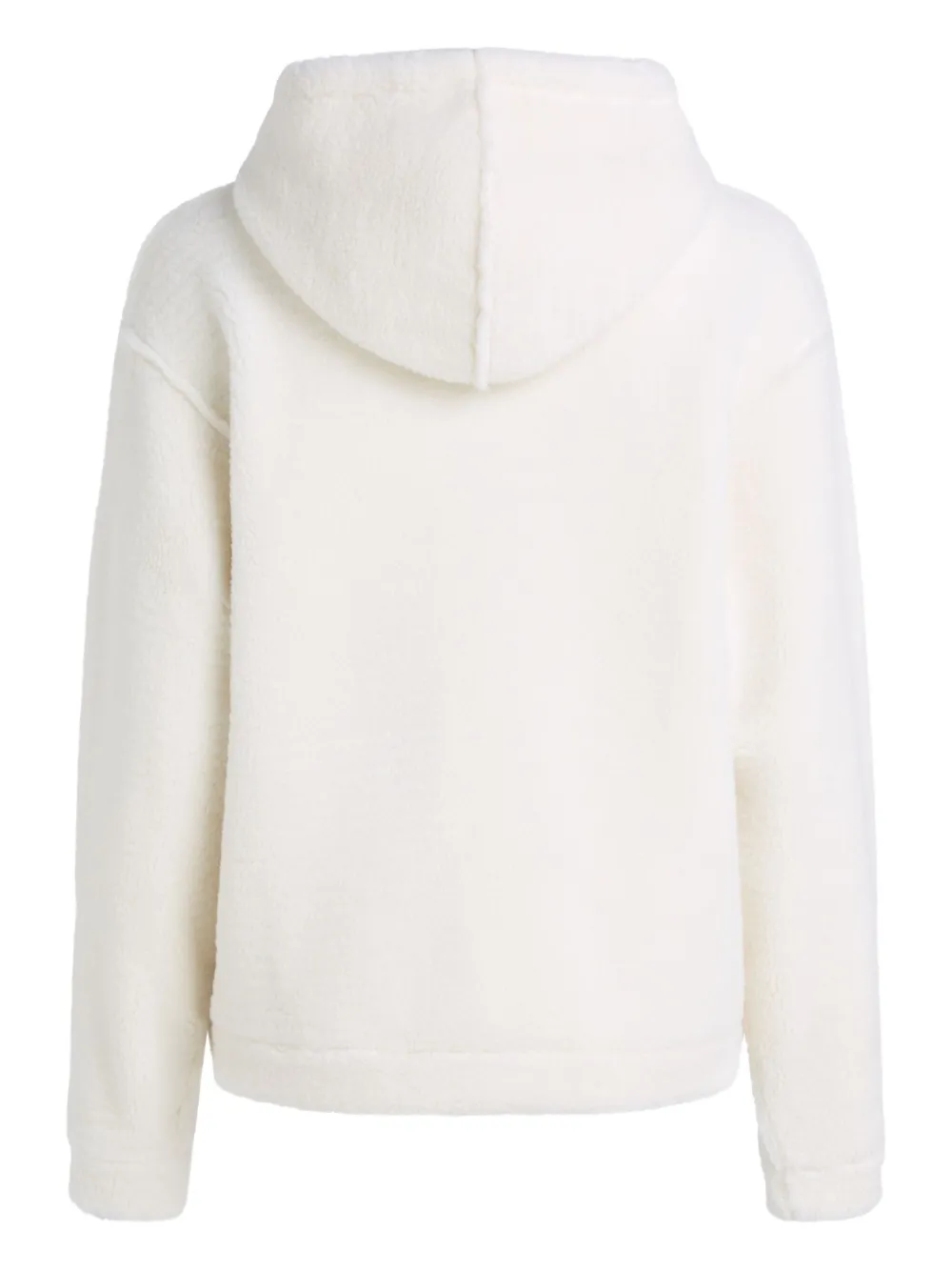 Karl Lagerfeld Hoodie met logopatch Wit
