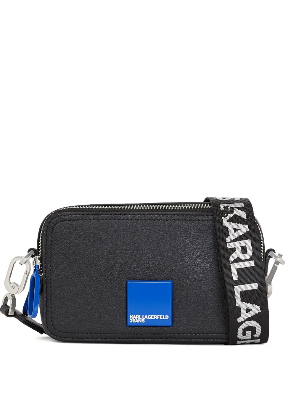 Karl Lagerfeld Jeans rectangular cross body bag - Nero