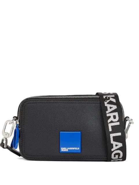 Karl Lagerfeld Jeans logo-plaque cross body bag