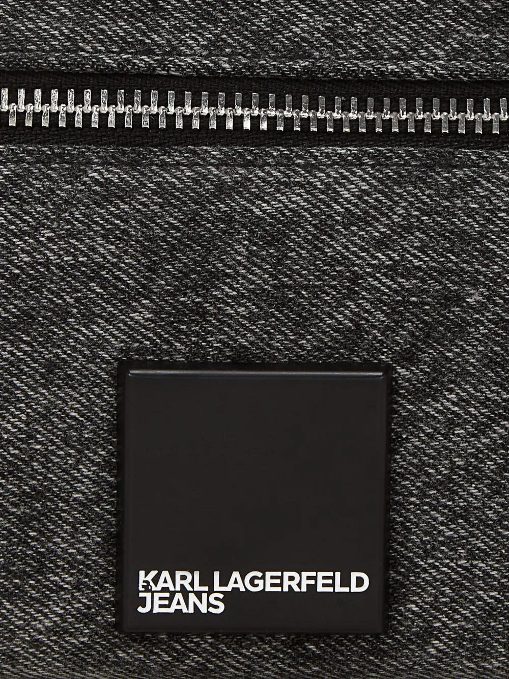 Karl Lagerfeld Jeans Crossbodytas met logopatch Zwart