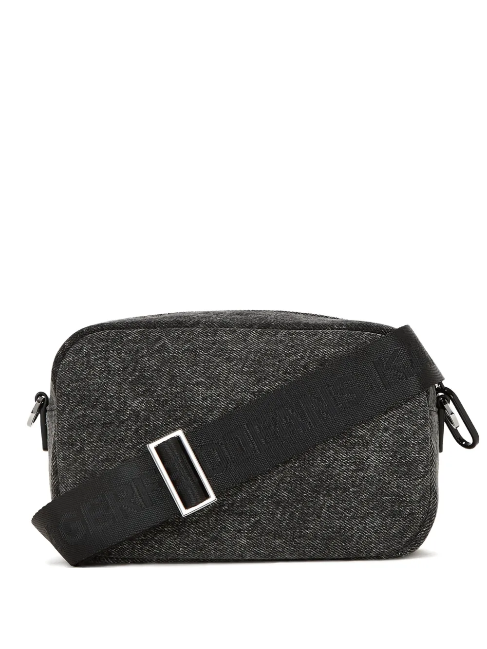 Karl Lagerfeld Jeans Borsa a tracolla con applicazione - Nero