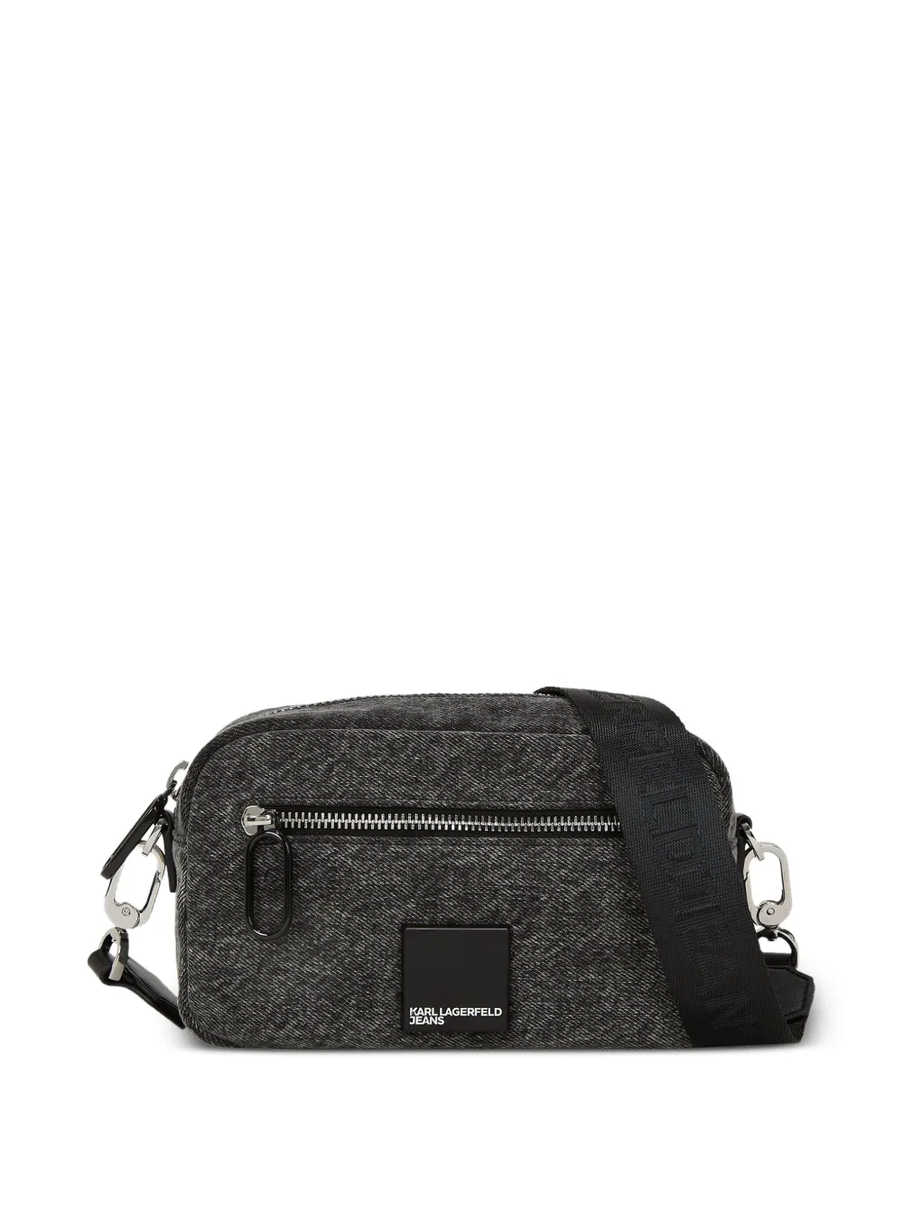 Karl Lagerfeld Jeans Crossbodytas met logopatch Zwart