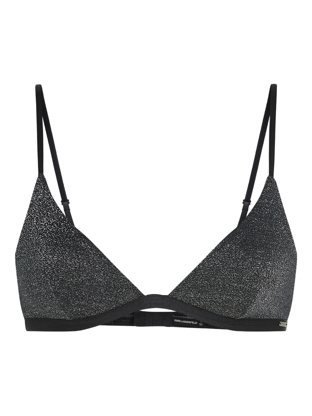 Karl Lagerfeld bralette Signature | negro | Image 1