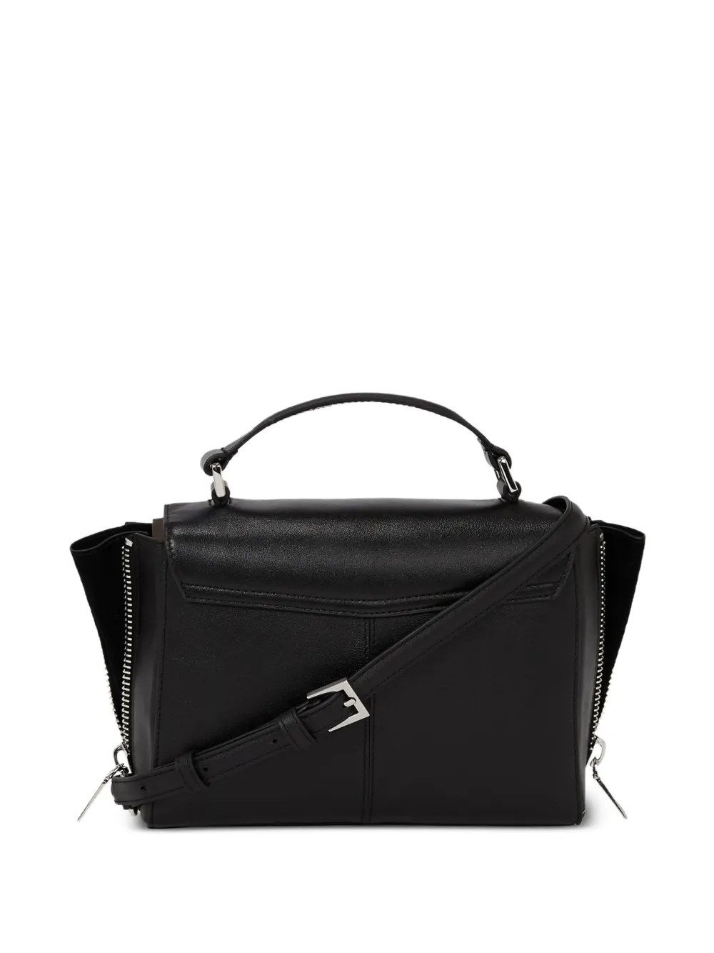 Karl Lagerfeld K Hardware kleine tas met handgreep en luipaardprint Zwart