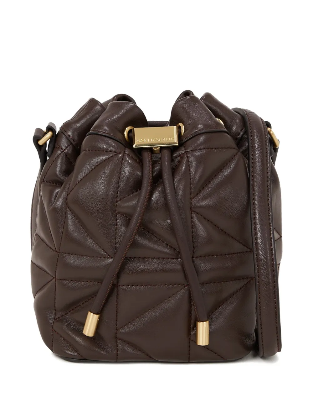 Karl Lagerfeld K/Kuilt bucket bag | Brown | Image 1