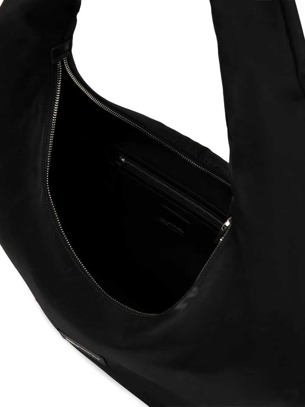 Karl Lagerfeld Jeans Shopper met logopatch Zwart