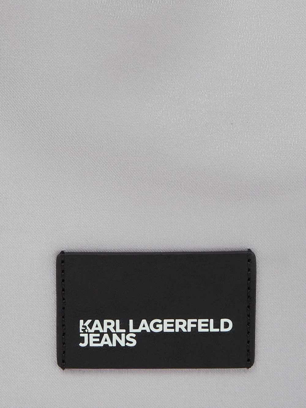 Karl Lagerfeld Jeans Schoudertas met ritssluiting Grijs