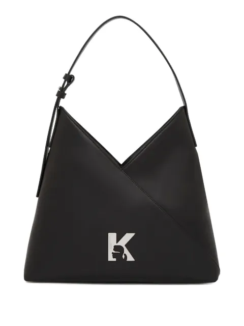 Karl Lagerfeld Jeans sac à main médium à plaque logo