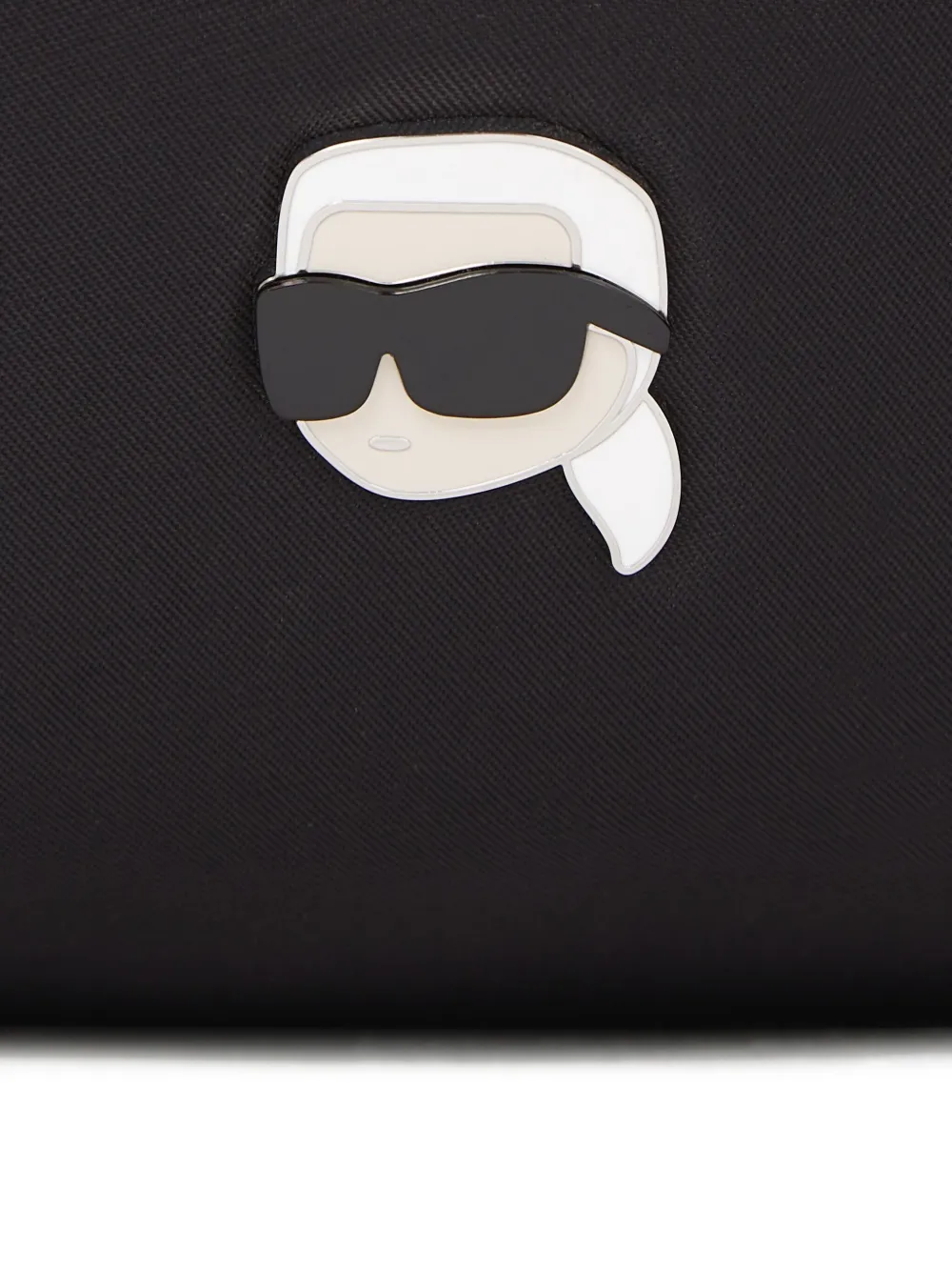 Karl Lagerfeld K Ikon schoudertas Zwart