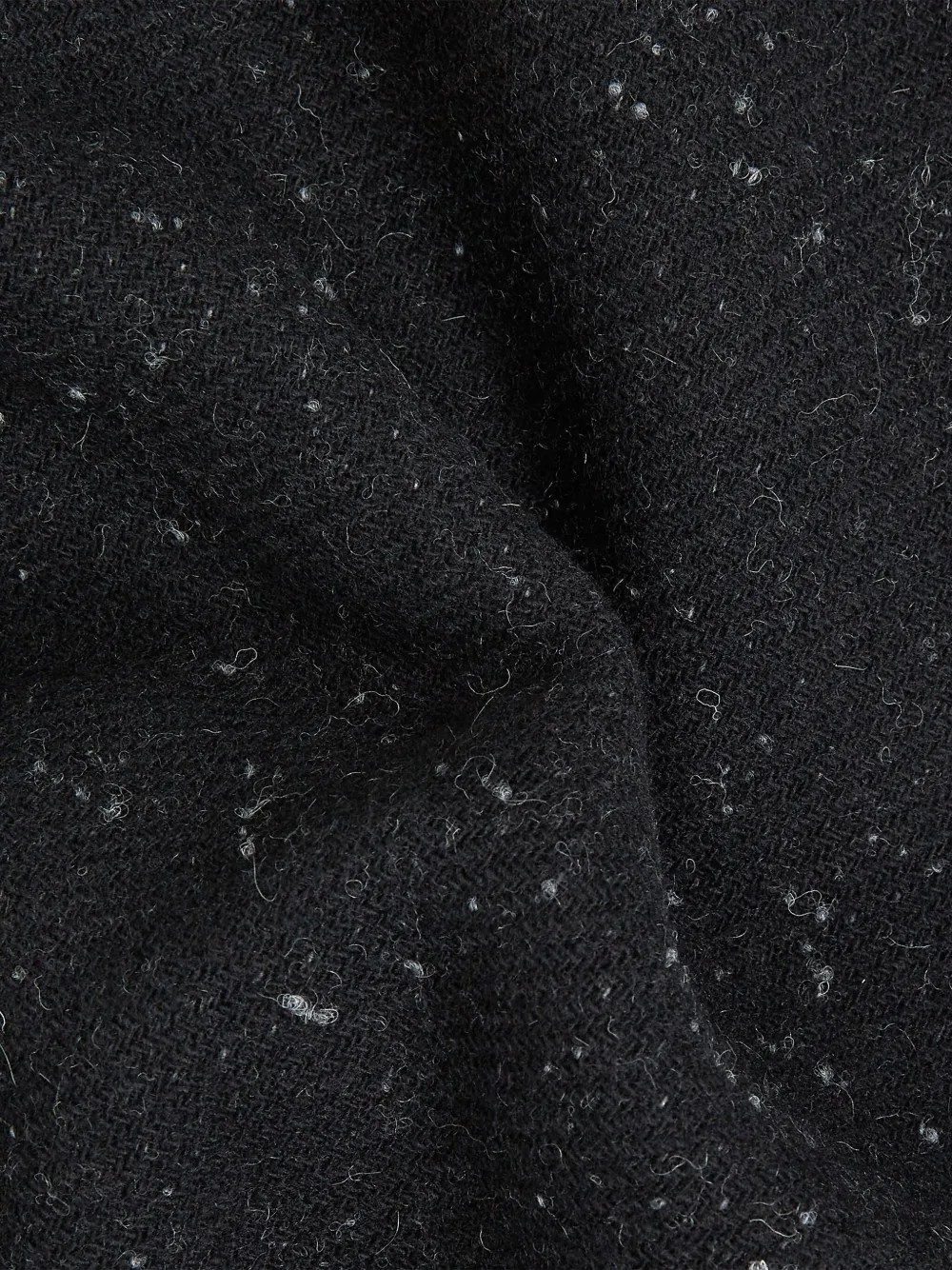 Karl Lagerfeld Sjaal met jacquard-logo Zwart