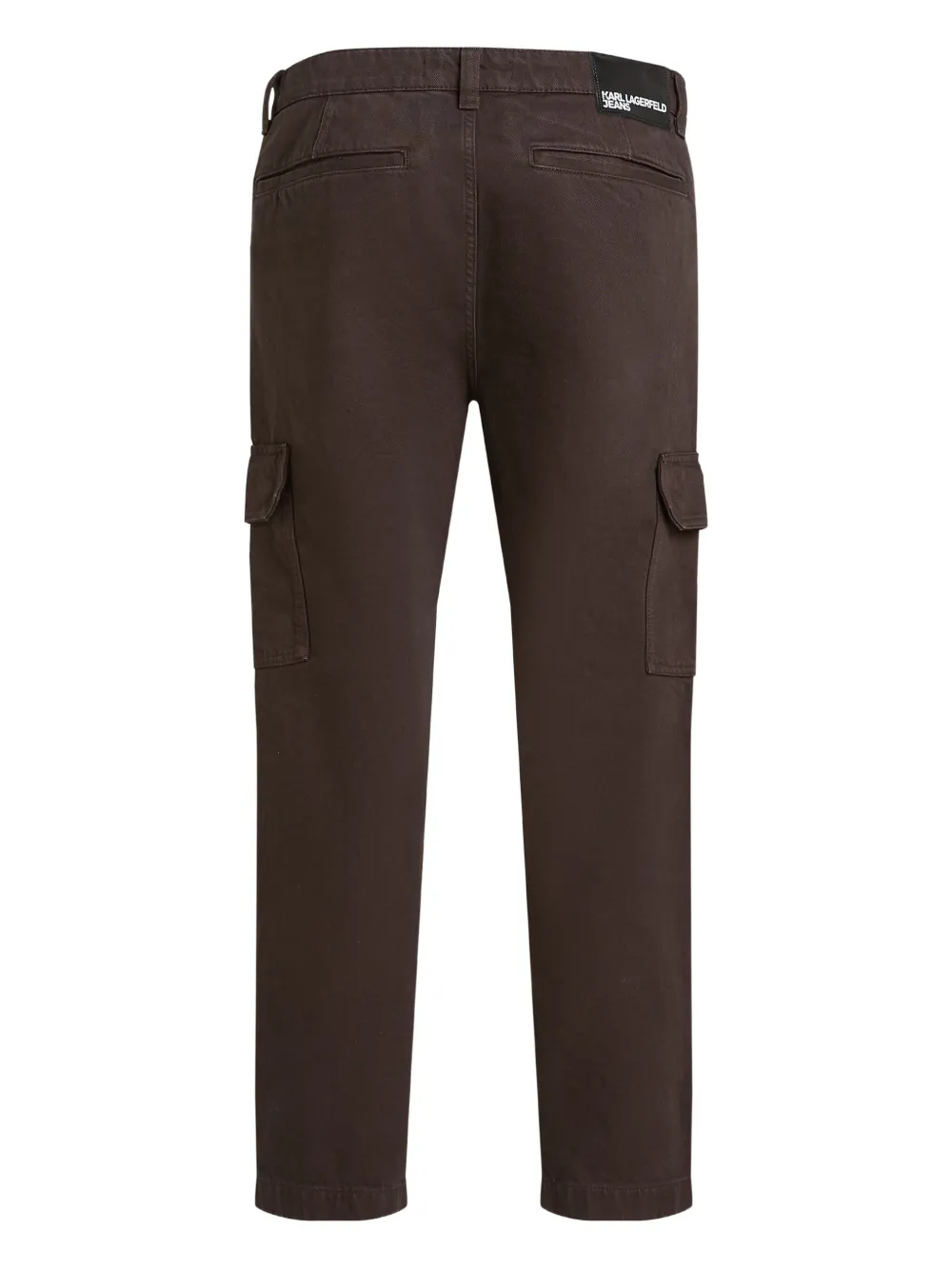 Karl Lagerfeld Jeans Cargo-pocket Trousers In White