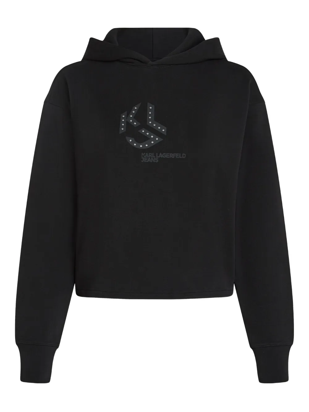 Karl Lagerfeld Jeans Felpa con cappuccio - Nero