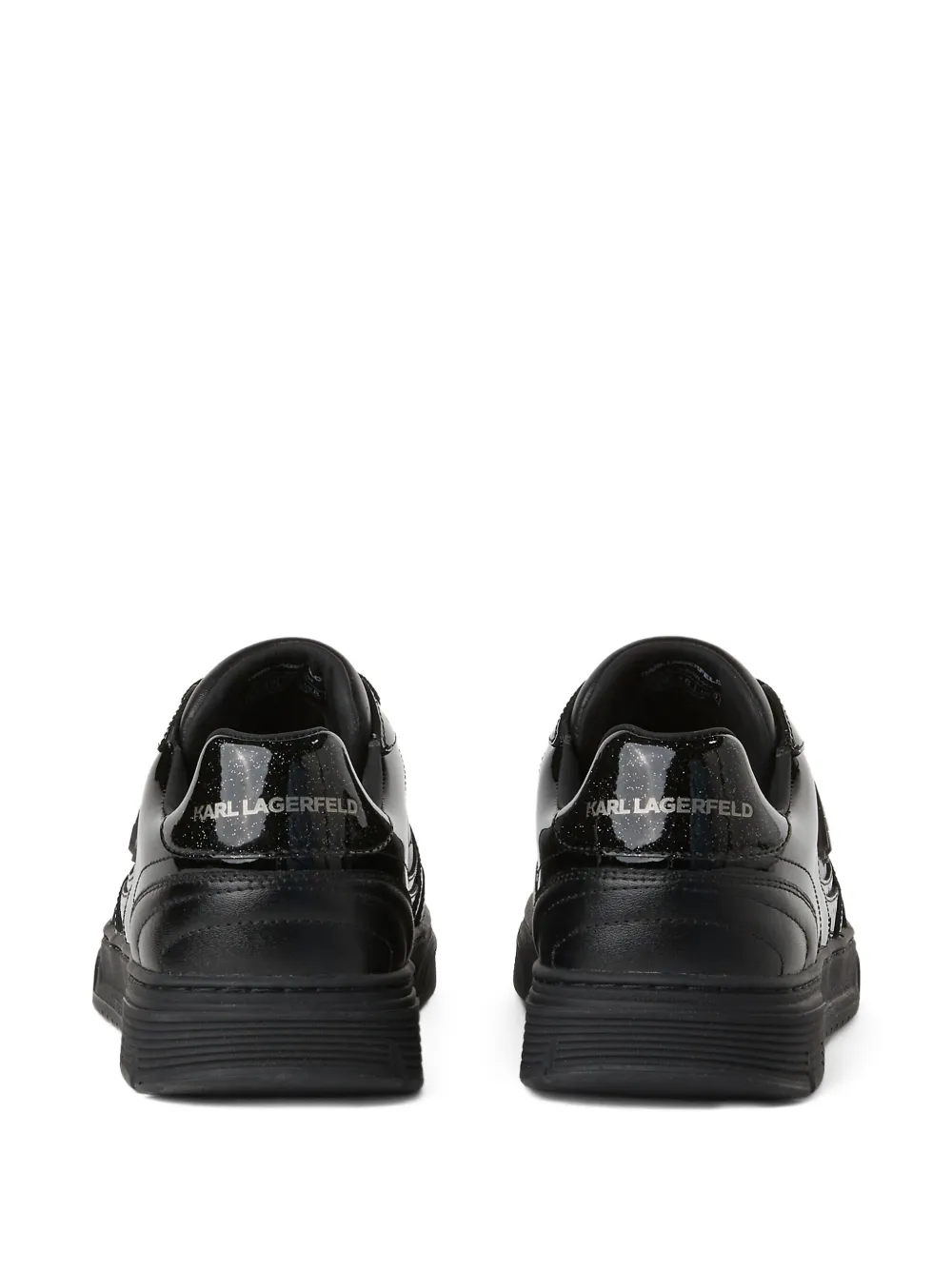 Karl Lagerfeld Jeans Sneakers met glitter Zwart