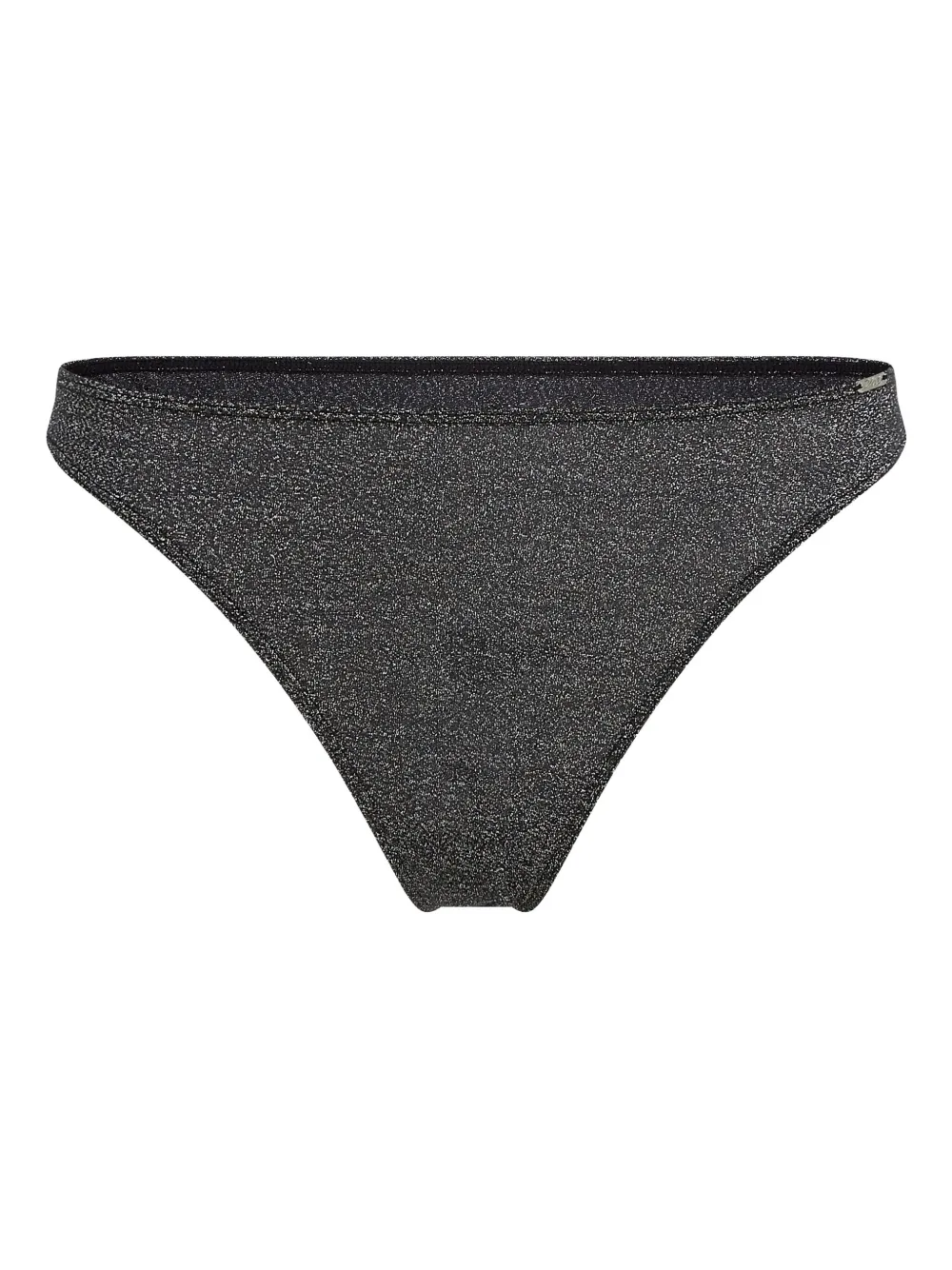 Karl Lagerfeld lurex thong | Black | Image 1