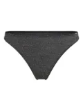 Karl Lagerfeld lurex thong - Black