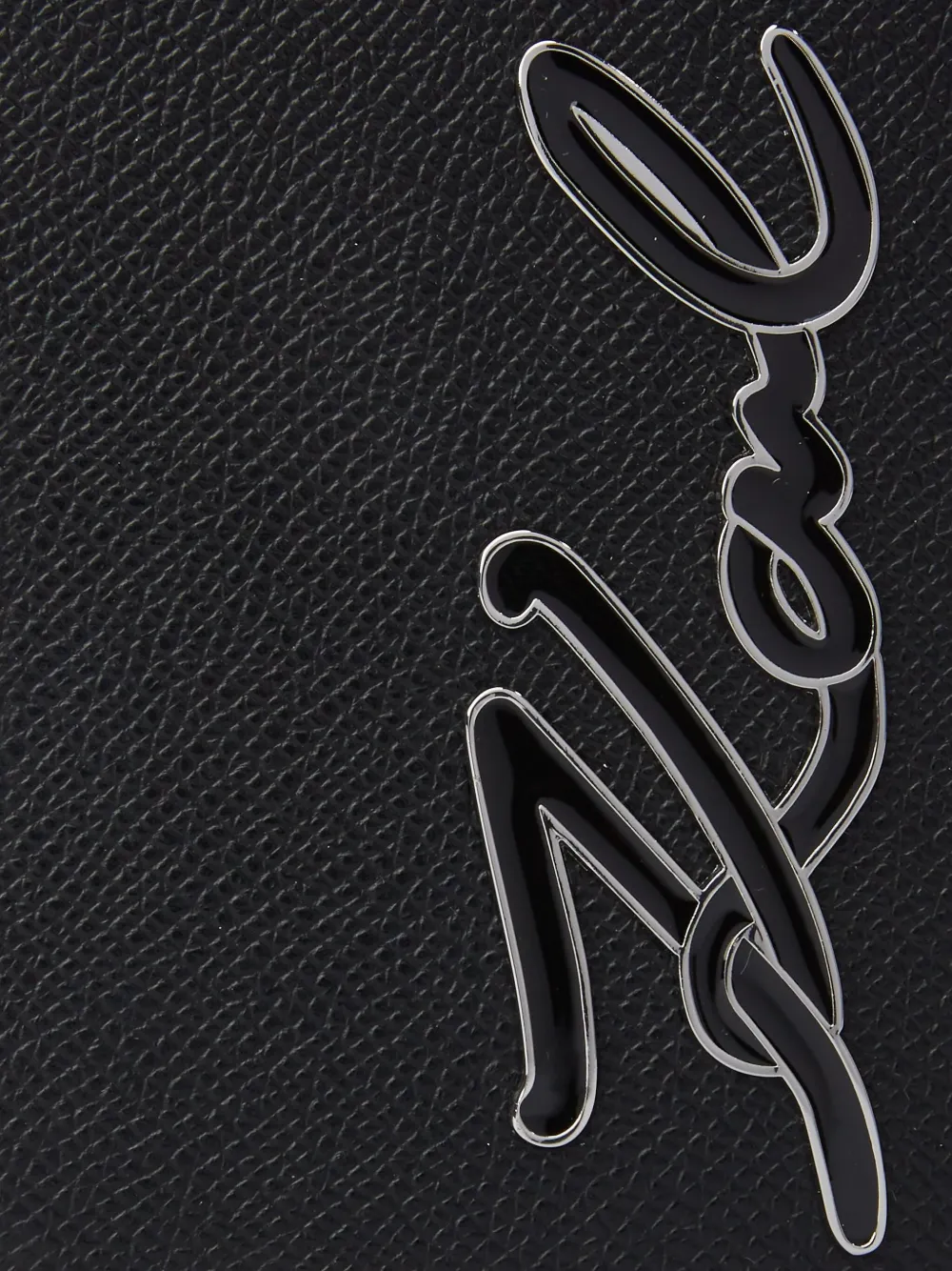 Karl Lagerfeld KiPhone 16 Pro hoesje met kenmerkend logo Zwart