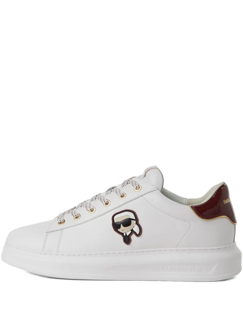 Karl Lagerfeld Ikon Kapri sneakers Wit