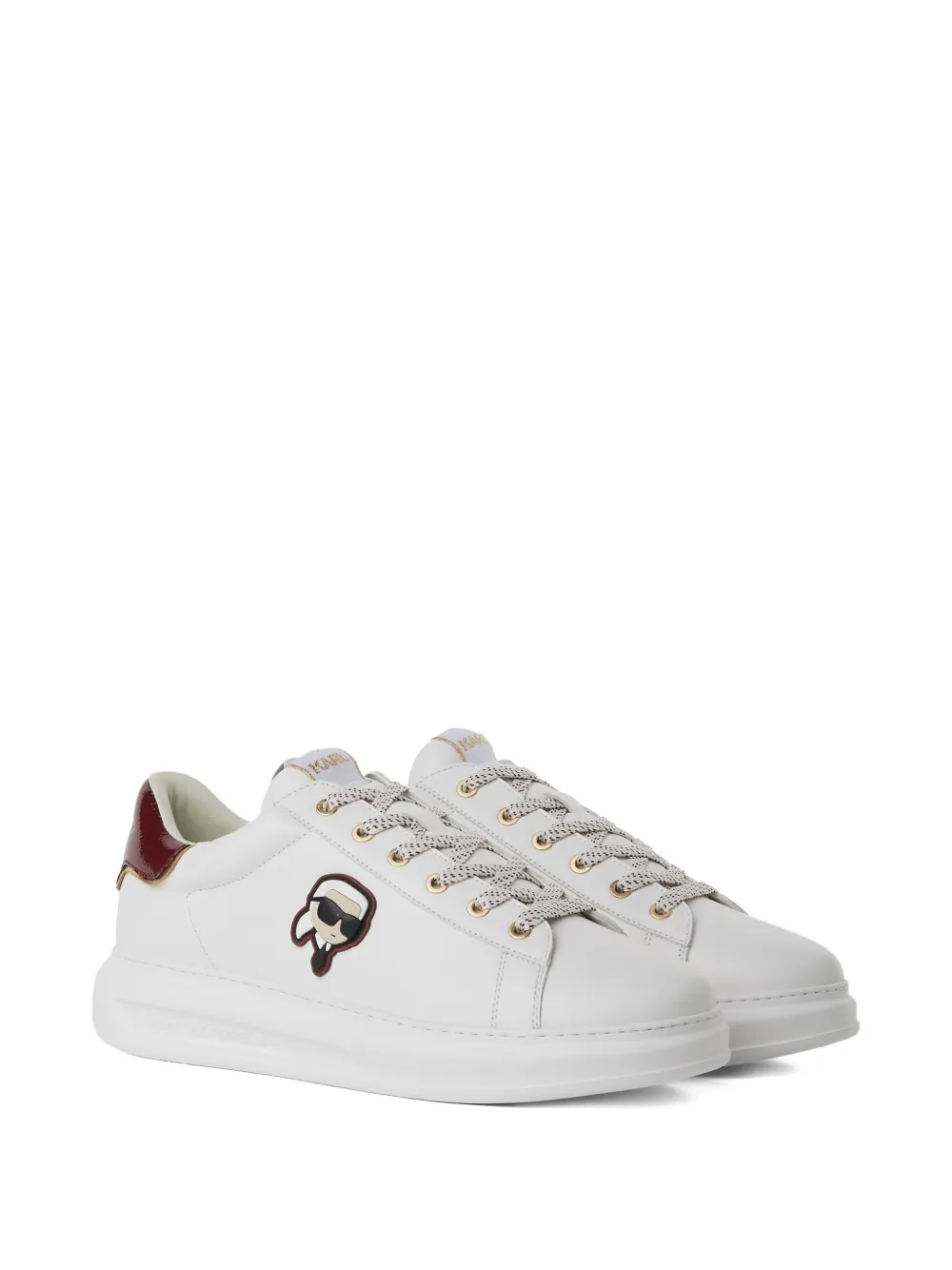 Karl Lagerfeld Ikon Kapri sneakers Wit