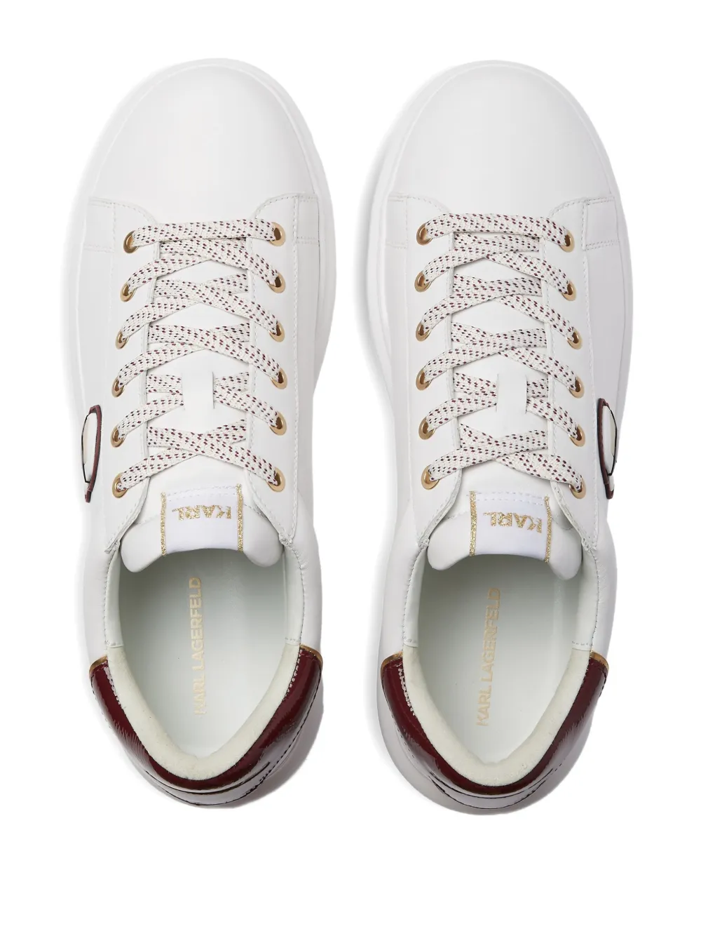 Karl Lagerfeld Ikon Kapri sneakers Wit