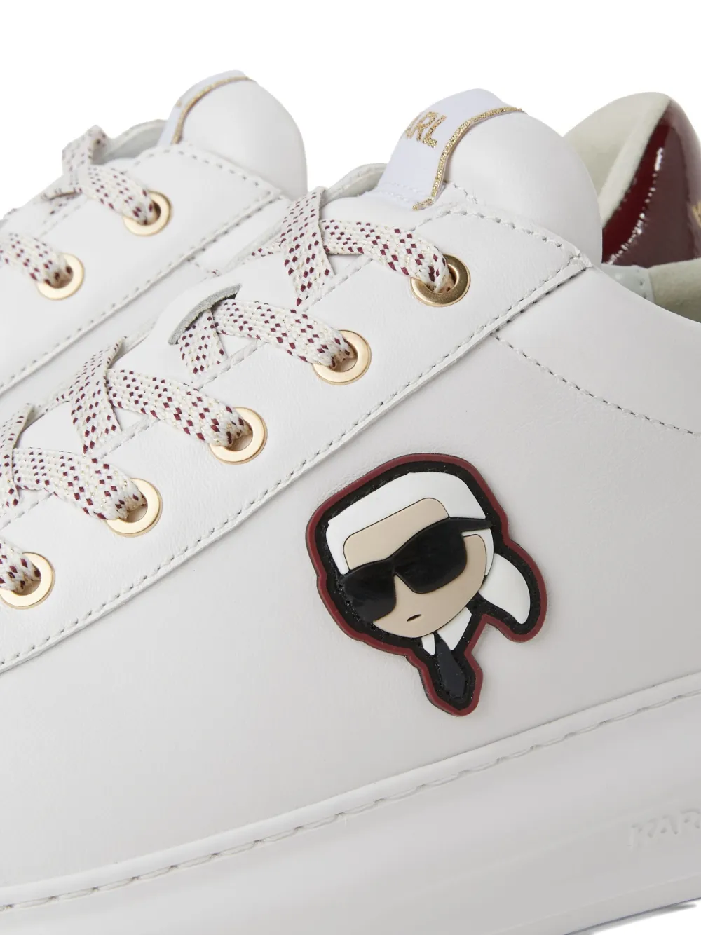 Karl Lagerfeld Ikon Kapri sneakers Wit
