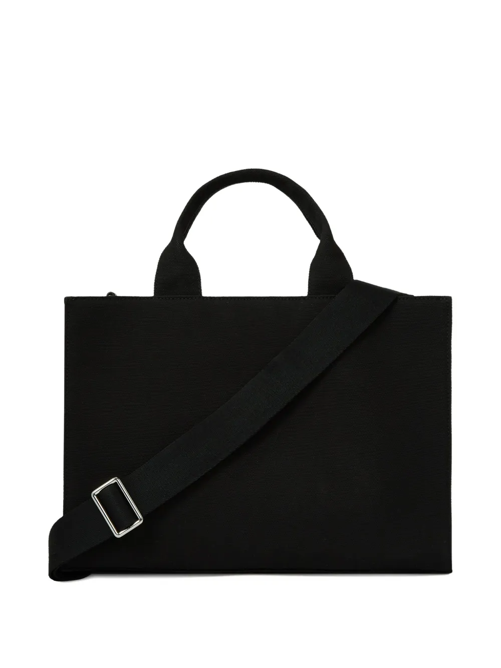 Karl Lagerfeld Medium Rue St-guillaume Square Tote Bag In Black