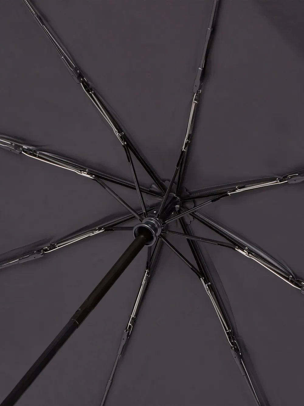 Karl Lagerfeld Small Ikon Umbrella In Black