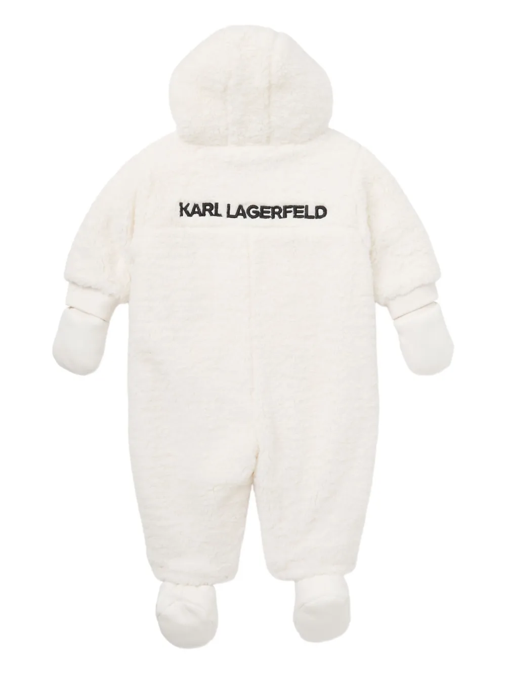 Karl Lagerfeld Kids Teddy pak met capuchon Beige